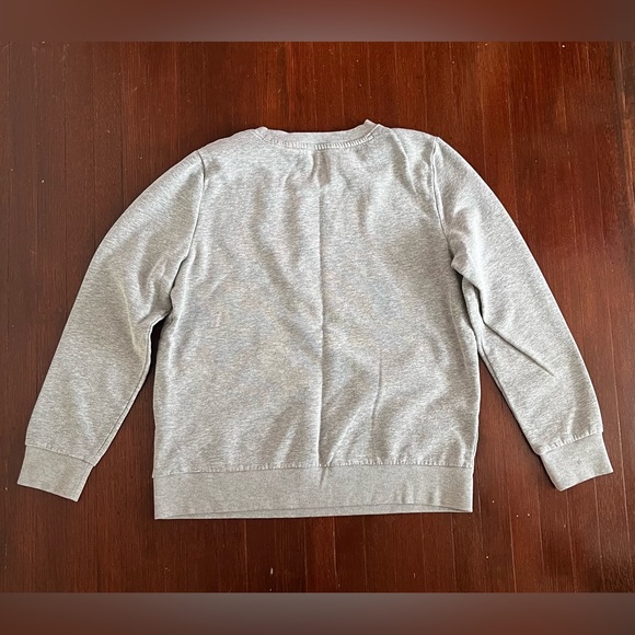 Tommy Hilfiger grey/grey crewneck sweatshirt Size L - Picture 3 of 3